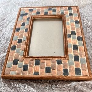 Lawrence 4x6 Mosiac Shabby Chic Picture Frame